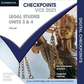 Cambridge Checkpoints VCE Legal Studies Units 3&4 2021 Digital Code | Cambridge University Press | Datenbank | sack.de