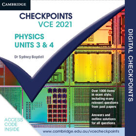 Cambridge Checkpoints VCE Physics Units 3&4 2021 Digital Code | Cambridge University Press | Datenbank | sack.de