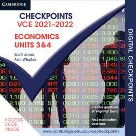 Cambridge Checkpoints VCE Economics Units 3&4 2021–2022 Digital Code | Cambridge University Press | Datenbank | sack.de