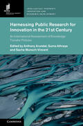 Arundel / Athreye / Wunsch-Vincent |  Harnessing Public Research for Innovation in the 21st Century: An International Assessment of Knowledge Transfer Policies | Buch |  Sack Fachmedien