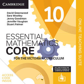 Essential Mathematics CORE for the Victorian Curriculum Year 10 Online Teaching Suite Code | Cambridge University Press | Datenbank | sack.de