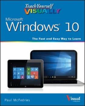 McFedries | Teach Yourself VISUALLY Windows 10 | E-Book | sack.de