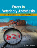Ludders / McMillan |  Errors in Veterinary Anesthesia | Buch |  Sack Fachmedien