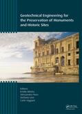 Bilotta / Flora / Lirer |  Geotechnical Engineering for the Preservation of Monuments and Historic Sites | Buch |  Sack Fachmedien