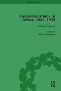 Sunderland / Uzoigwe |  Communications in Africa, 1880-1939, Volume 1 | Buch |  Sack Fachmedien