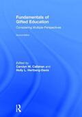 Callahan / Hertberg-Davis |  Fundamentals of Gifted Education | Buch |  Sack Fachmedien