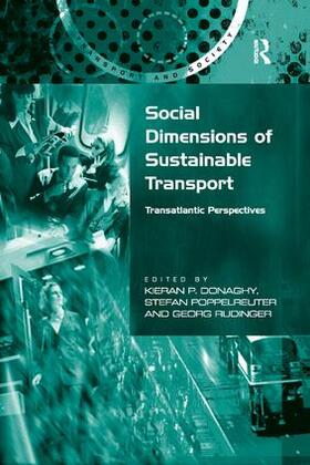 Poppelreuter / Donaghy | Social Dimensions of Sustainable Transport | Buch | sack.de