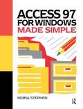 Stephen |  Access 97 for Windows Made Simple | Buch |  Sack Fachmedien