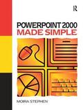 Stephen |  Power Point 2000 Made Simple | Buch |  Sack Fachmedien