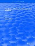 Beyer |  Handbook of Tables for Probability and Statistics | Buch |  Sack Fachmedien