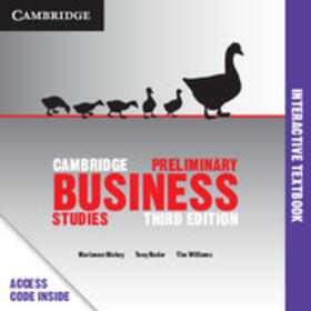 Cambridge Preliminary Business Studies 3rd Edition Interactive Textbook | Cambridge University Press | Datenbank | sack.de