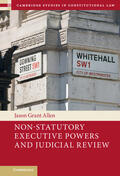 Allen |  Non-Statutory Executive Powers and Judicial Review | Buch |  Sack Fachmedien