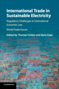 Cottier / Espa |  International Trade in Sustainable Electricity | Buch |  Sack Fachmedien