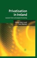 Reeves / Palcic |  Privatisation in Ireland | Buch |  Sack Fachmedien