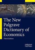 Macmillan Publishers Ltd |  The New Palgrave Dictionary of Economics | Buch |  Sack Fachmedien
