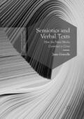 Gravells |  Semiotics and Verbal Texts | Buch |  Sack Fachmedien