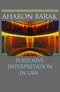 Barak |  Purposive Interpretation in Law | eBook | Sack Fachmedien