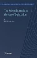 Mackenzie Owen |  The Scientific Article in the Age of Digitization | Buch |  Sack Fachmedien