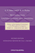 Baker / Hacker |  Wittgenstein 2e | Buch |  Sack Fachmedien