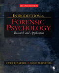 Bartol / Bartol |  Introduction to Forensic Psychology | Buch |  Sack Fachmedien
