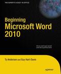 Anderson / Hart-Davis |  Beginning Microsoft Word 2010 | eBook | Sack Fachmedien