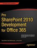 Milner / McDonough / Stork |  Pro Sharepoint 2010 Development for Office 365 | Buch |  Sack Fachmedien