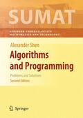 Shen |  Algorithms and Programming | Buch |  Sack Fachmedien