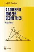 Cederberg |  A Course in Modern Geometries | Buch |  Sack Fachmedien