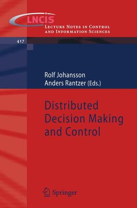Johansson / Rantzer | Distributed Decision Making and Control | Buch | sack.de