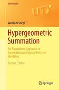 Koepf |  Hypergeometric Summation | Buch |  Sack Fachmedien