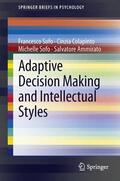 Sofo / Ammirato / Colapinto |  Adaptive Decision Making and Intellectual Styles | Buch |  Sack Fachmedien