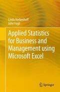 Herkenhoff / Fogli |  Applied Statistics for Business and Management using Microsoft Excel | Buch |  Sack Fachmedien