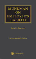 Bennett |  Munkman on Employer's Liability | Buch |  Sack Fachmedien