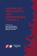 Kutvonen / Tienari / König |  Distributed Applications and Interoperable Systems II | Buch |  Sack Fachmedien