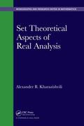 Kharazishvili |  Set Theoretical Aspects of Real Analysis | Buch |  Sack Fachmedien
