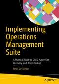 De Tender |  Implementing Operations Management Suite | Buch |  Sack Fachmedien