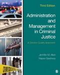 Allen / Sawhney |  Administration and Management in Criminal Justice | eBook | Sack Fachmedien