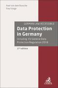 Bussche / Voigt |  Data Protection in Germany | Buch |  Sack Fachmedien