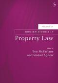 McFarlane / Agnew |  Modern Studies in Property Law, Volume 10 | Buch |  Sack Fachmedien