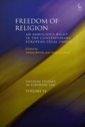 Bernitz / Wahl / Enkvist |  Freedom of Religion: An Ambiguous Right in the Contemporary European Legal Order | Buch |  Sack Fachmedien