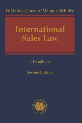 DiMatteo / Janssen / Magnus |  International Sales Law: A Handbook | Buch |  Sack Fachmedien