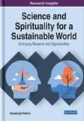 Mishra |  Science and Spirituality for a Sustainable World | Buch |  Sack Fachmedien