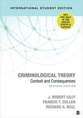 Lilly / Cullen / Ball |  Criminological Theory - International Student Edition | Buch |  Sack Fachmedien