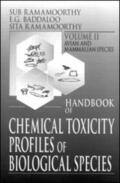 Ramamoorthy / Baddaloo |  Handbook of Chemical Toxicity Profiles of Biological Species, Volume II | Buch |  Sack Fachmedien