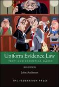 Anderson |  Uniform Evidence Law | Buch |  Sack Fachmedien