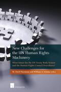 Bassiouni / Schabas |  New Challenges for the UN Human Rights Machinery | Buch |  Sack Fachmedien