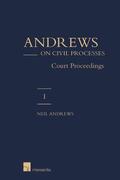 Andrews |  Andrews on Civil Processes - volume 1 | Buch |  Sack Fachmedien