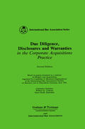 Baker / Jillson |  Due Diligence, Disclosures and Warranties in the Corporate Acquisitions Practice | Buch |  Sack Fachmedien