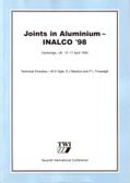 Ogle / Threadgill / Maddox |  Joints in Aluminium - INALCO '98: Papers Presented at the Seventh International Conference | Buch |  Sack Fachmedien
