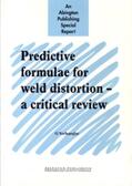 Verhaeghe |  Predictive Formulae for Weld Distortion | Buch |  Sack Fachmedien